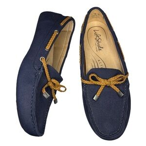 Life Stride Transport fabric loafer mocassin womens shoes 10 Wide